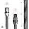 Flextron Gas Line Hose 1/2'' O.D.x72'' Length 3/8" FIPx1/2" MIP Fittings, Stainless Steel Flexible Connector FTGC-SS38-72J - alternate 4